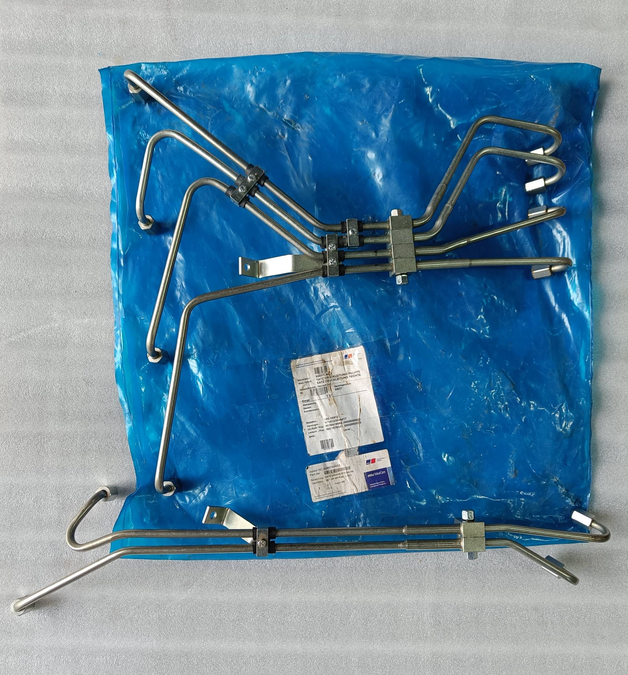 Genuine MTU 5060704433 SET OF HP FUEL LINES